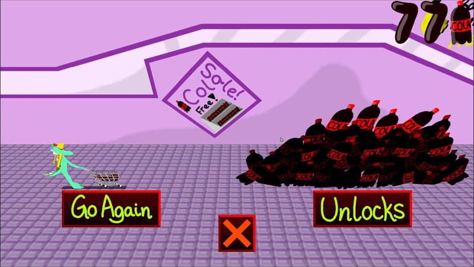 Скриншот 2 из Supermarket Cola Dash Deluxe!