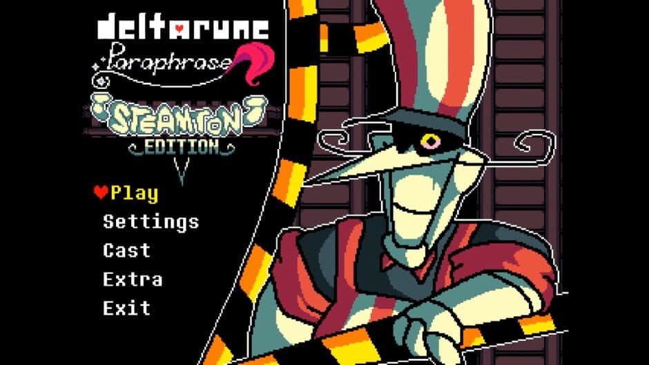 Скриншот 2 из Deltarune Paraphrase: Steamton Edition