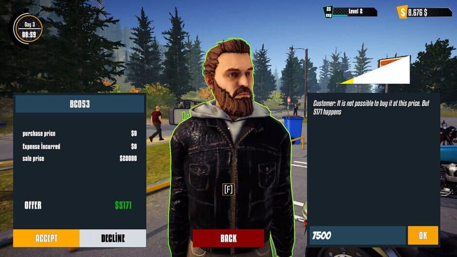 Скриншот 11 из Motorcycle for Sale Simulator