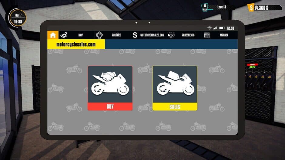 Скриншот 1 из Motorcycle for Sale Simulator
