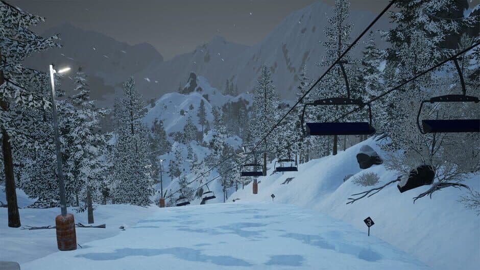 Скриншот 3 из Snow Plowing Simulator: Ski Resort