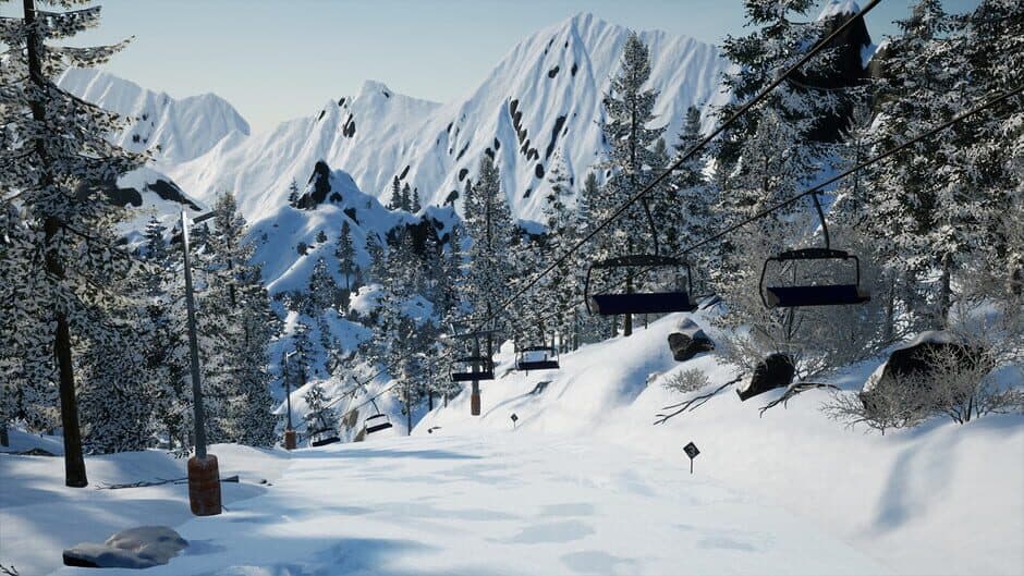 Скриншот 1 из Snow Plowing Simulator: Ski Resort