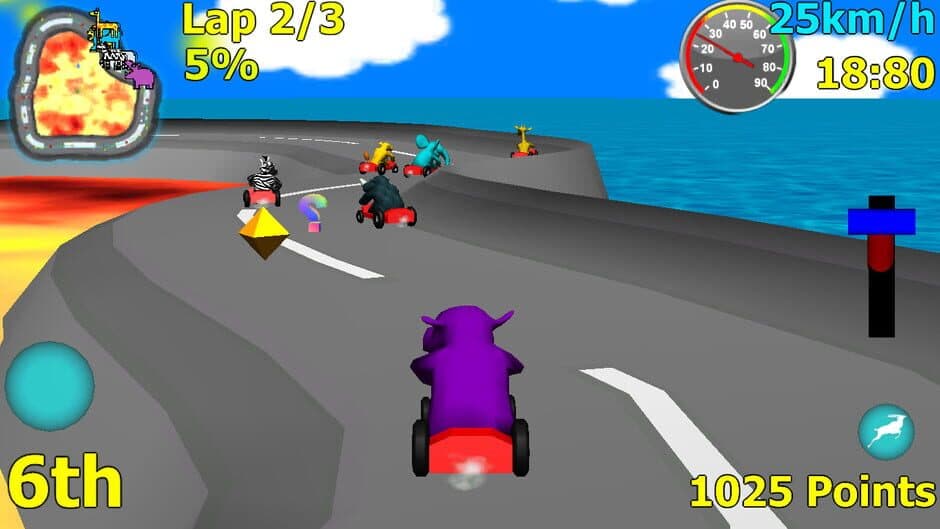 Скриншот 1 из Wild Animal Racing