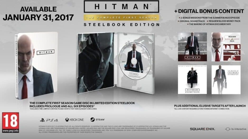 Скриншот 1 из Hitman: The Complete First Season - Steelbook Edition