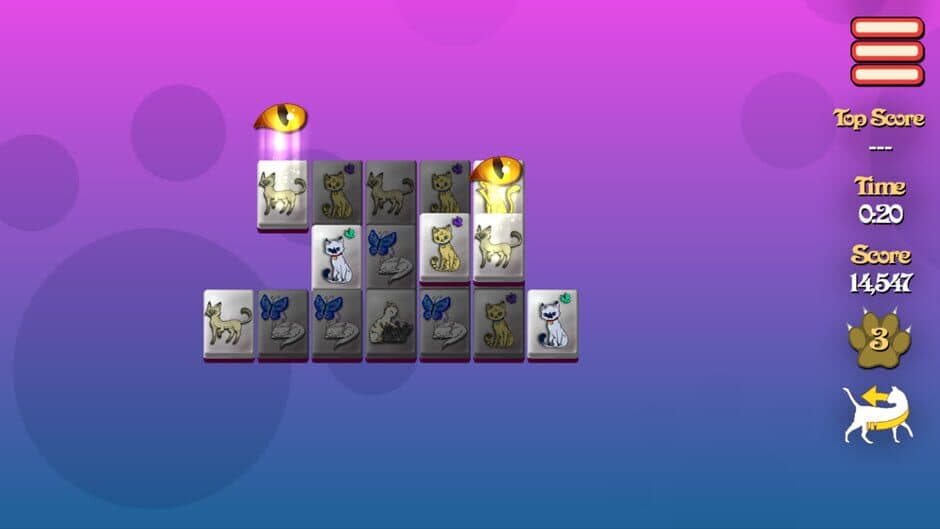 Скриншот 5 из Meow-Jong Solitaire