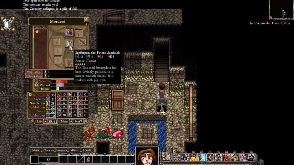 Скриншот 2 из Dungeons of Dredmor