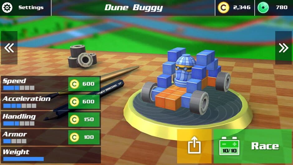 Скриншот 4 из Blocky Racing