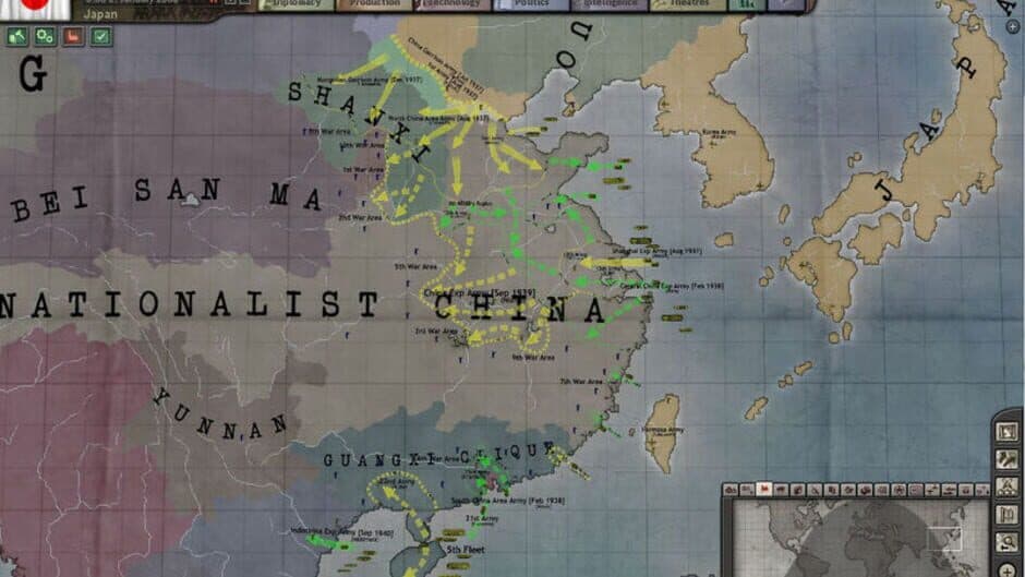 Скриншот 4 из Hearts of Iron III Collection