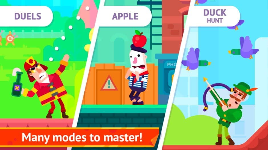 Скриншот 4 из Bowmasters