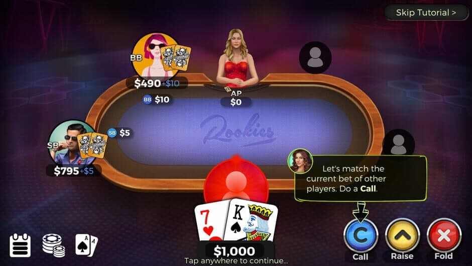 Скриншот 4 из Downtown Casino: Texas Hold'em Poker