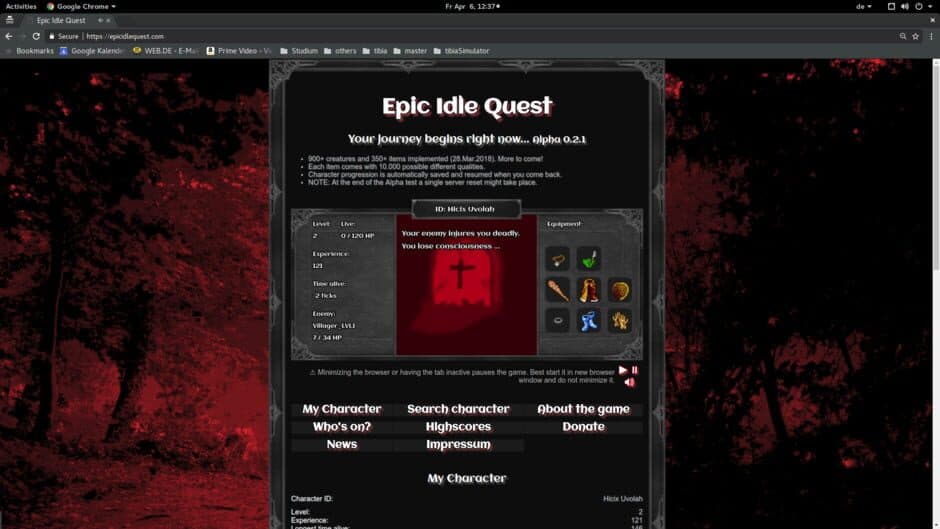 Скриншот 10 из Epic Idle Quest