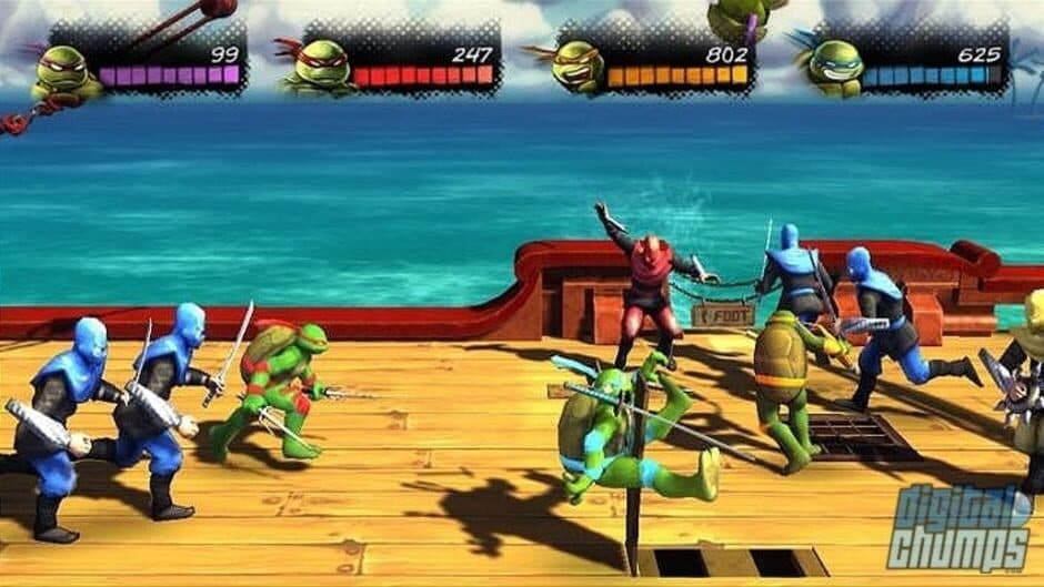 Скриншот 1 из Teenage Mutant Ninja Turtles: Turtles in Time Re-Shelled