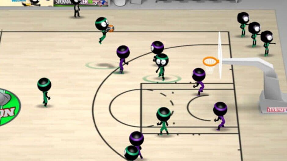 Скриншот 7 из Stickman Basketball 2017