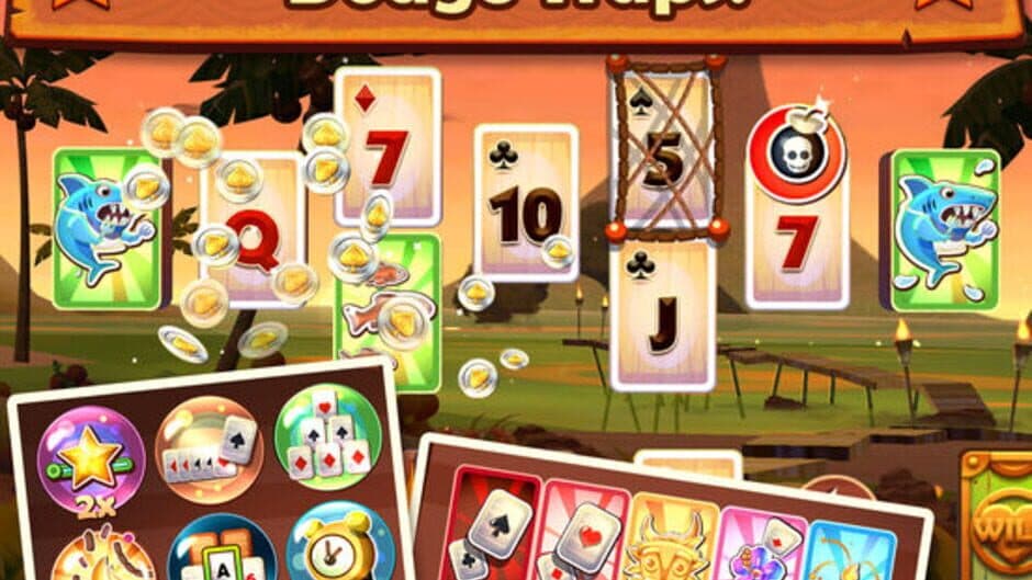 Скриншот 4 из Tiki Solitaire TriPeaks