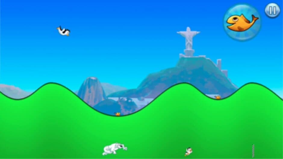 Скриншот 4 из Racing Penguin: Slide and Fly!