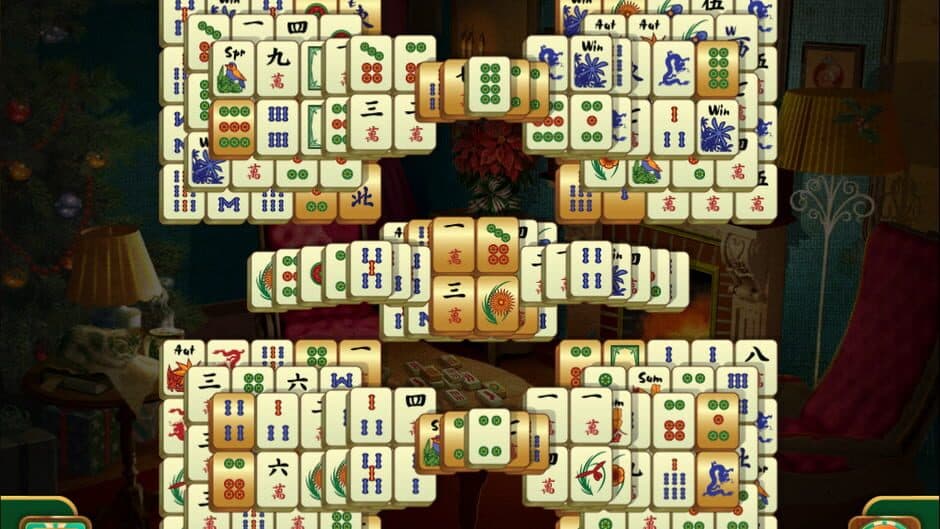 Скриншот 2 из Christmas Mahjong