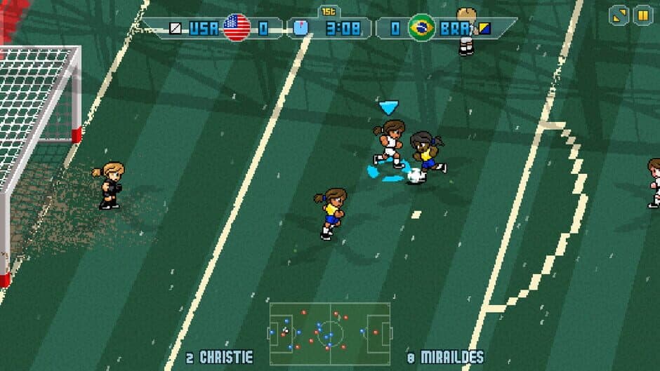 Скриншот 4 из Pixel Cup Soccer 17