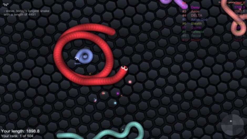 Скриншот 1 из Slither.io