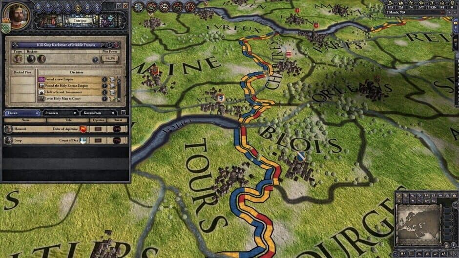 Скриншот 1 из Crusader Kings II: Charlemagne