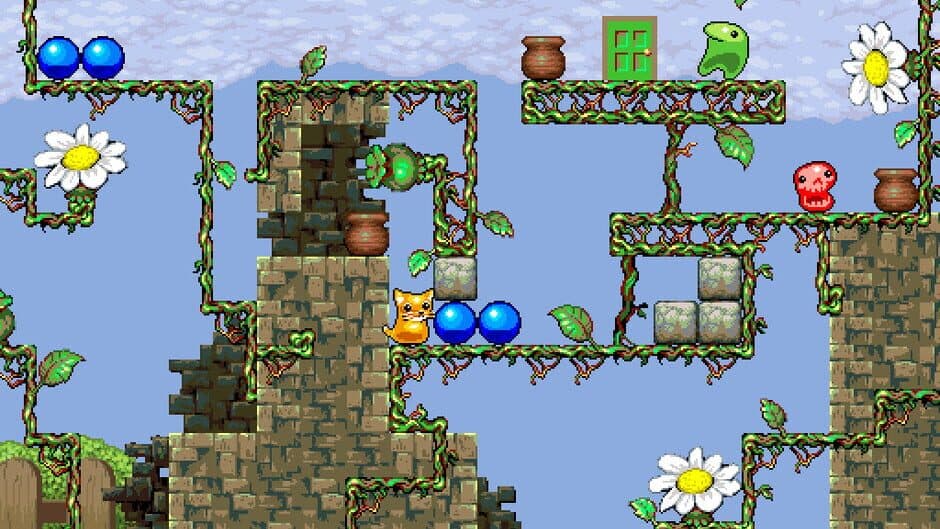 Скриншот 1 из Kitty Kitty Boing Boing: the Happy Adventure in Puzzle Garden!