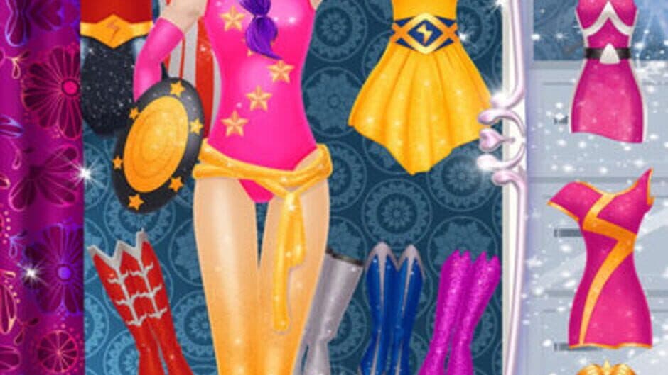 Скриншот 9 из Superhero Girl Salon: Kids Makeup and Dressup Game