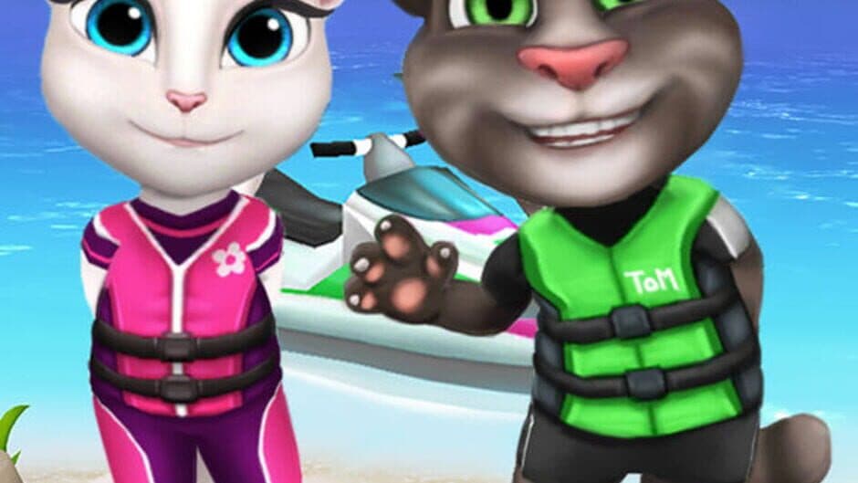Скриншот 1 из Talking Tom Jetski