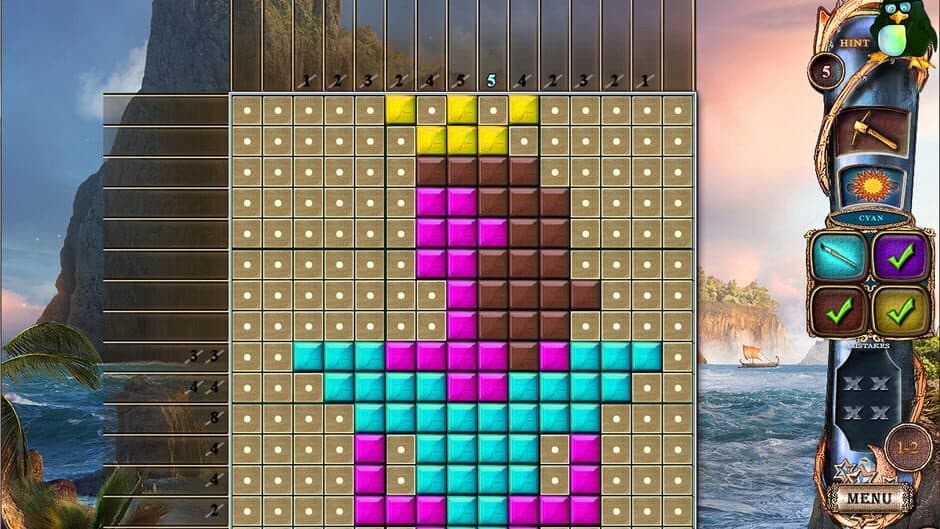 Скриншот 3 из Fantasy Mosaics 15: Ancient Land
