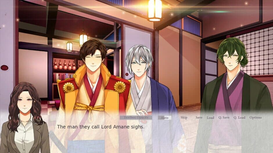 Скриншот 7 из Wishes In Pen: Chrysanthemums in August - Otome Visual Novel