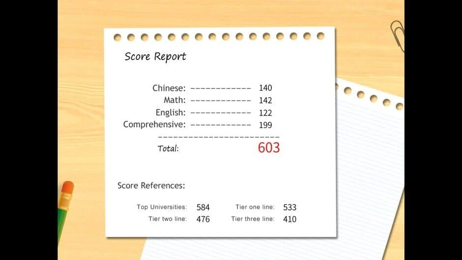 Скриншот 1 из Gaokao.Love.100Days