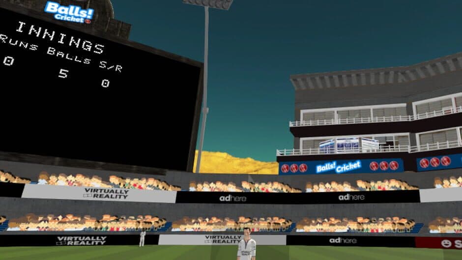 Скриншот 1 из Balls! Virtual Reality Cricket
