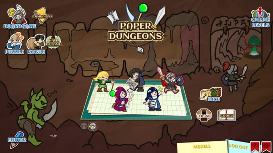 Скриншот 2 из Paper Dungeons