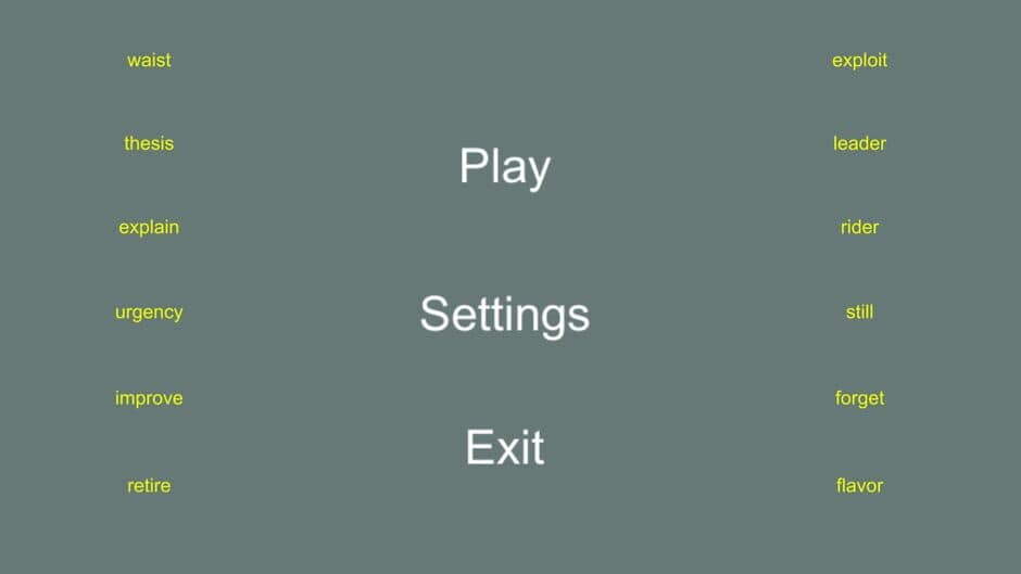 Скриншот 3 из Word Typing Game