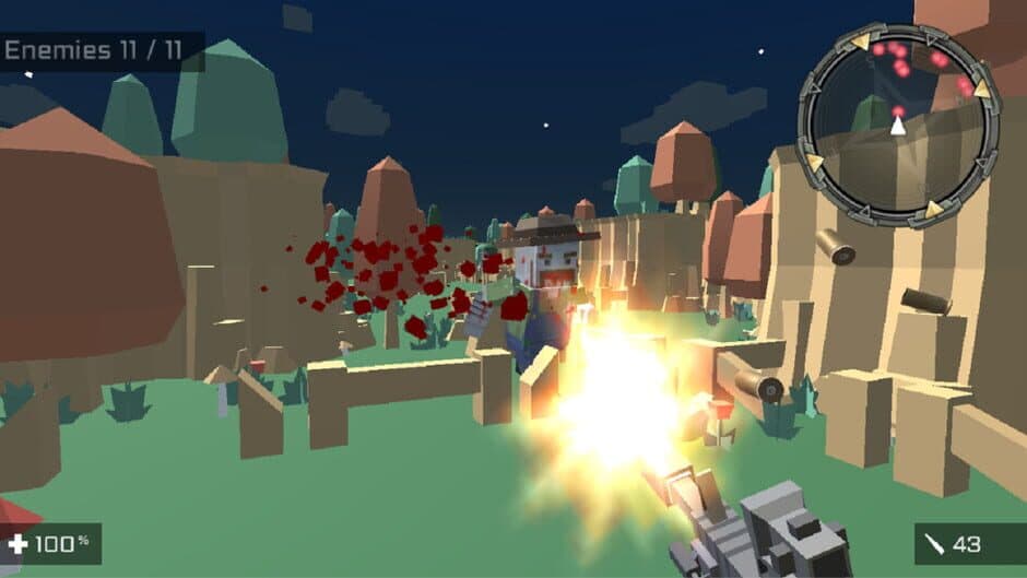 Скриншот 1 из Square Head Zombies