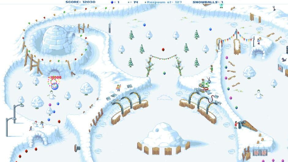 Скриншот 1 из Snowball!
