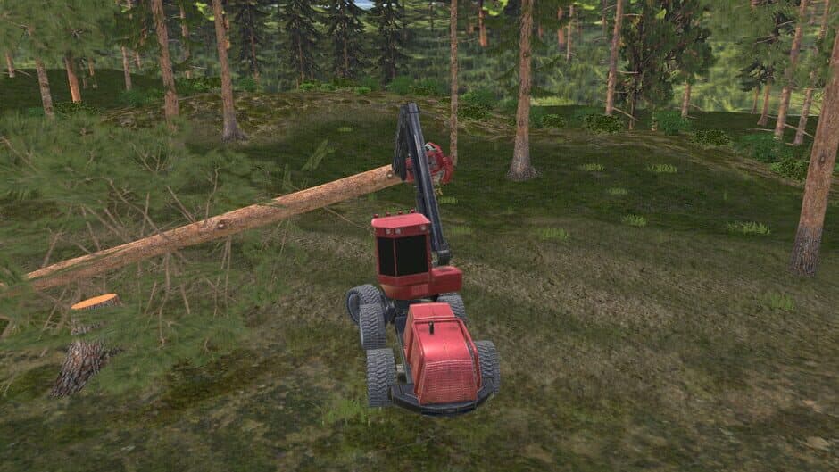 Скриншот 3 из Forest Harvester Tractor 3D