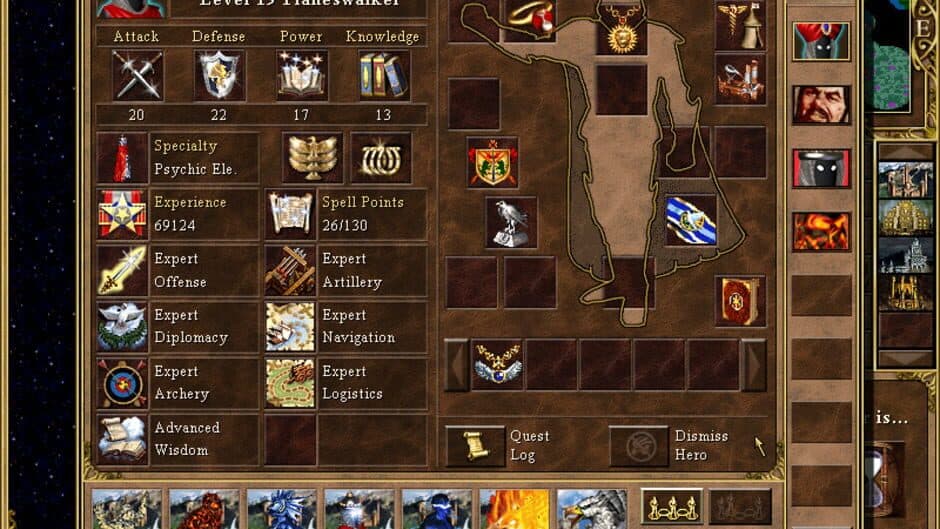 Скриншот 1 из Heroes of Might and Magic III: Armageddon's Blade