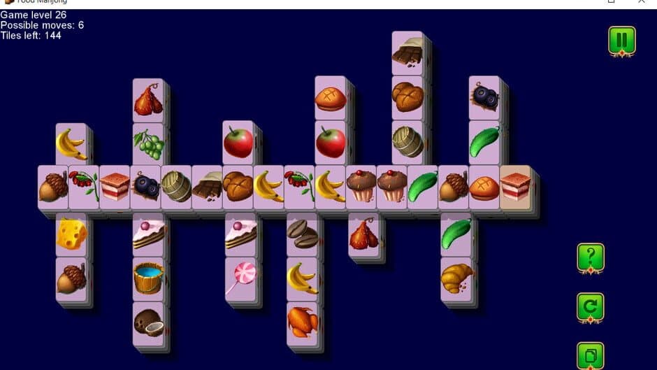 Скриншот 2 из Food Mahjong