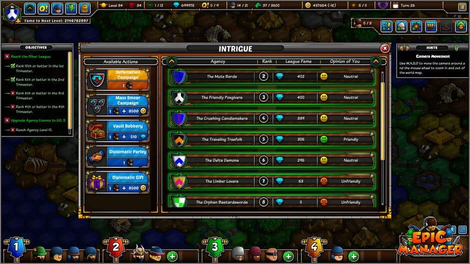 Скриншот 3 из Epic Manager - Create Your Own Adventuring Agency