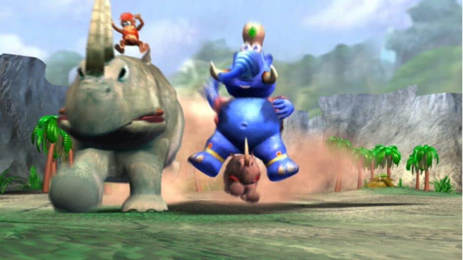 Скриншот 2 из Donkey Kong Racing