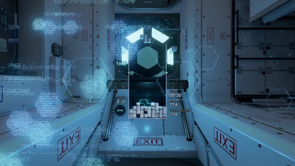 Скриншот 2 из Tetris Effect