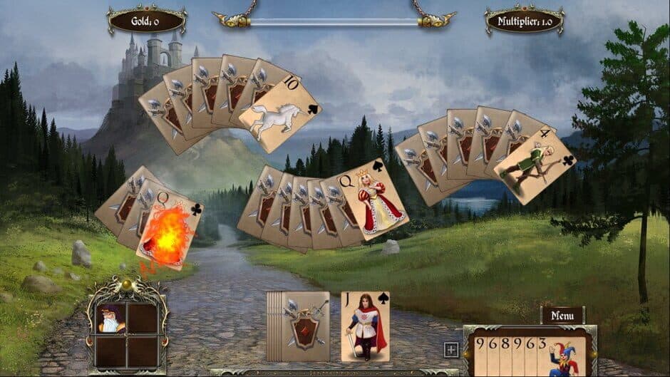 Скриншот 4 из Legends of Solitaire: Curse of the Dragons