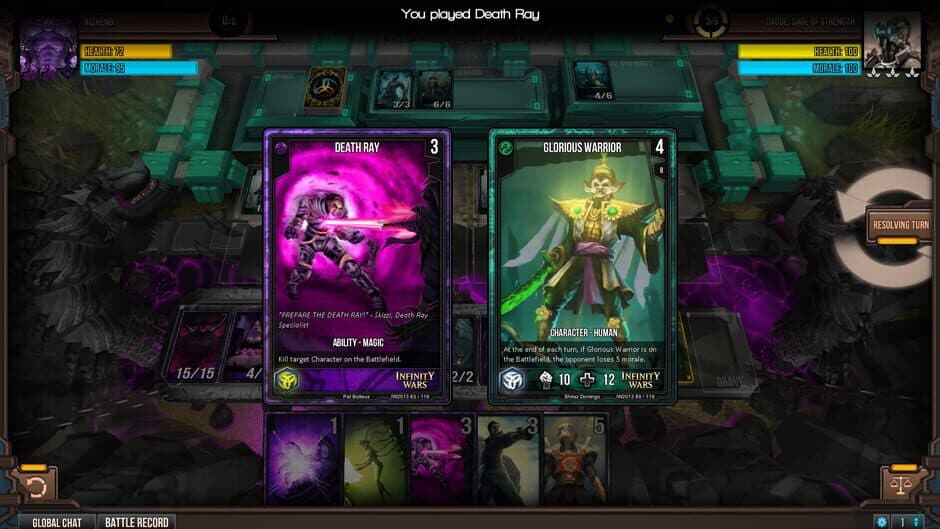 Скриншот 1 из Infinity Wars: Animated Trading Card Game