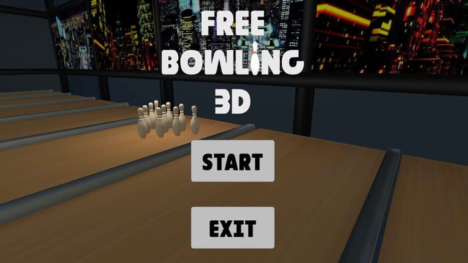Скриншот 1 из Free Bowling 3D