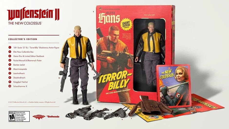 Скриншот 1 из Wolfenstein II: The New Colossus Collector's Edition