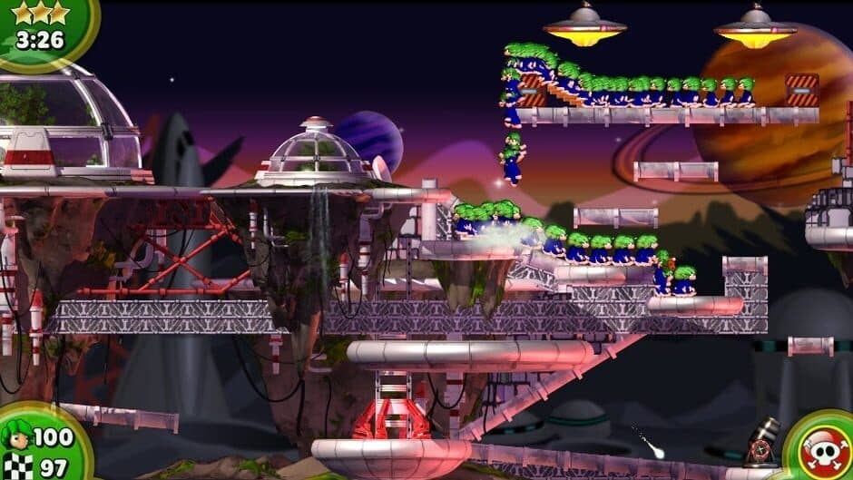 Скриншот 2 из Lemmings Touch