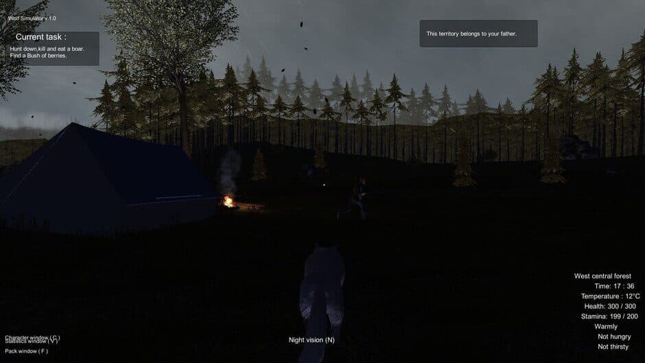 Скриншот 1 из Wolf Simulator