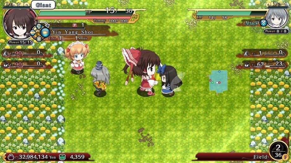 Скриншот 5 из Touhou Genso Wanderer
