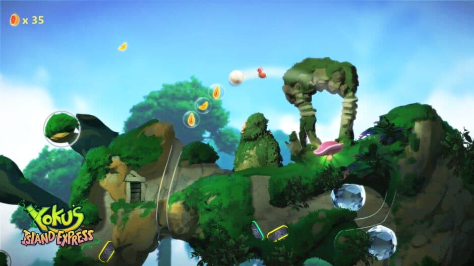 Скриншот 3 из Yoku's Island Express