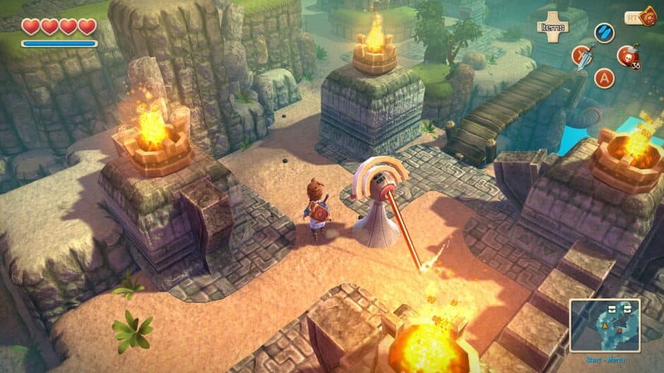 Скриншот 1 из Oceanhorn: Monster of Uncharted Seas