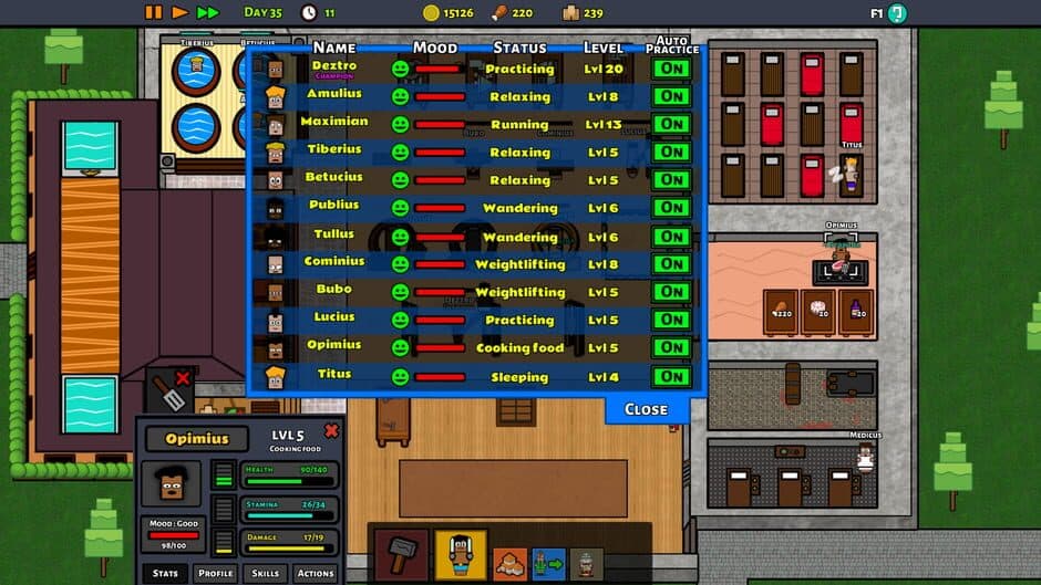 Скриншот 1 из Gladiator School